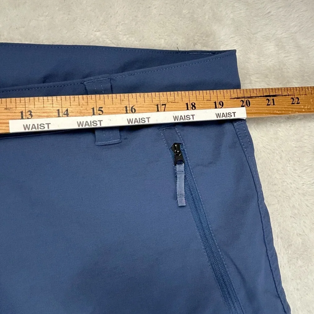 The North Face Retrc Tech III Hiking Pants Mens 40 Blue Flash Dry Outdoor Travel